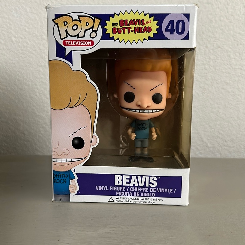 Pop! Television Beavis & Butt-Head Vinyl Figure Beavis #40